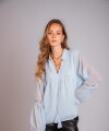 Camisa Mila celeste