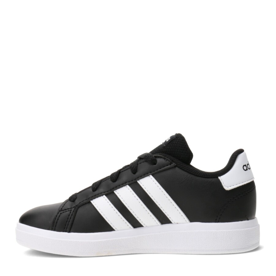 Championes Infantiles Adidas Grand Court Kids Negro - Blanco