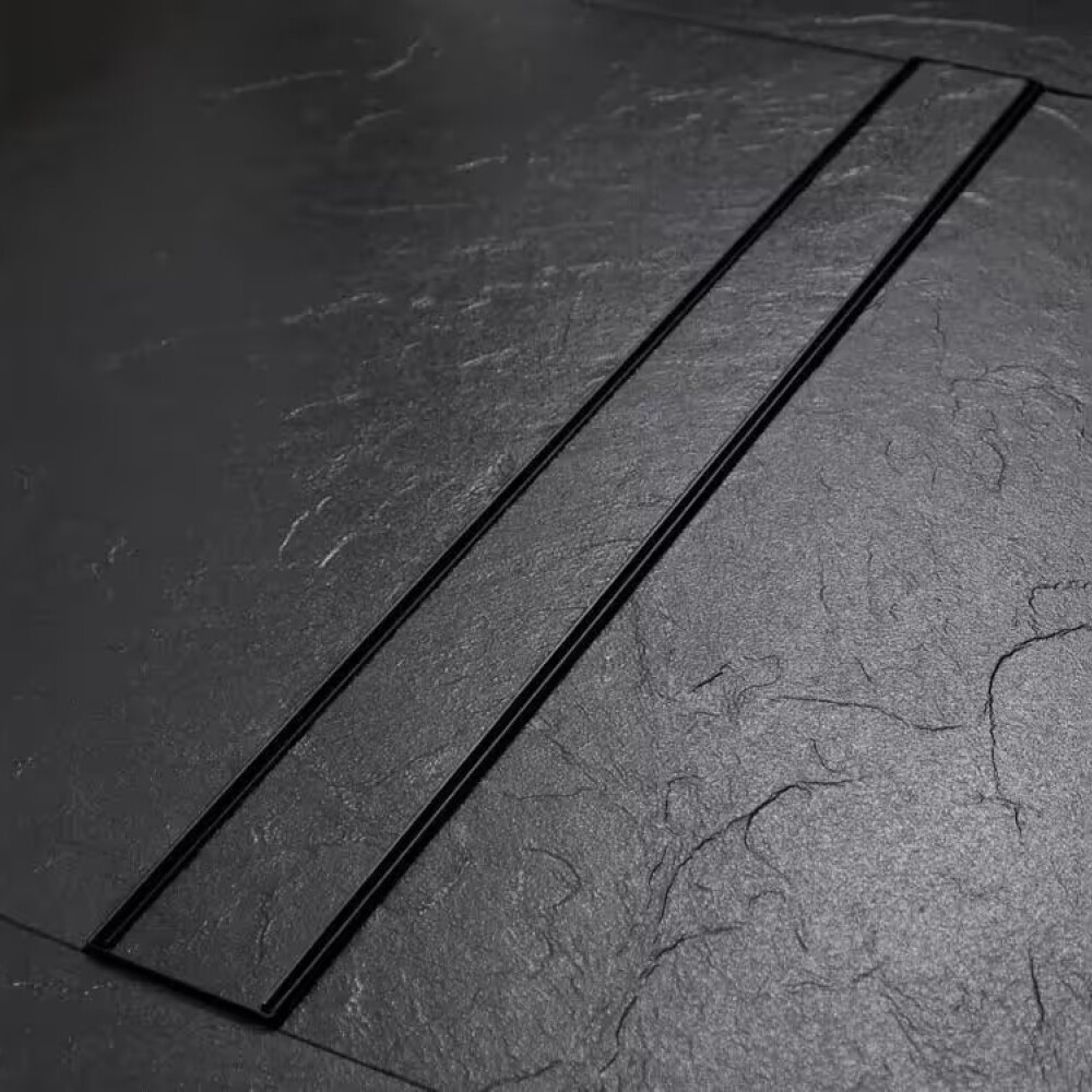 Receptáculo lineal Negro Mate revestible 70 cm DMC Receptáculo Lineal Negro Mate Revestible 70 Cm Dmc