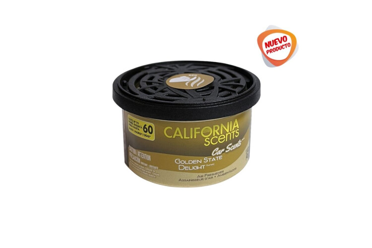 Aromatizador Lata Madera Golden State Delight California Scents Aromatizador Lata Madera Golden State Delight California Scents