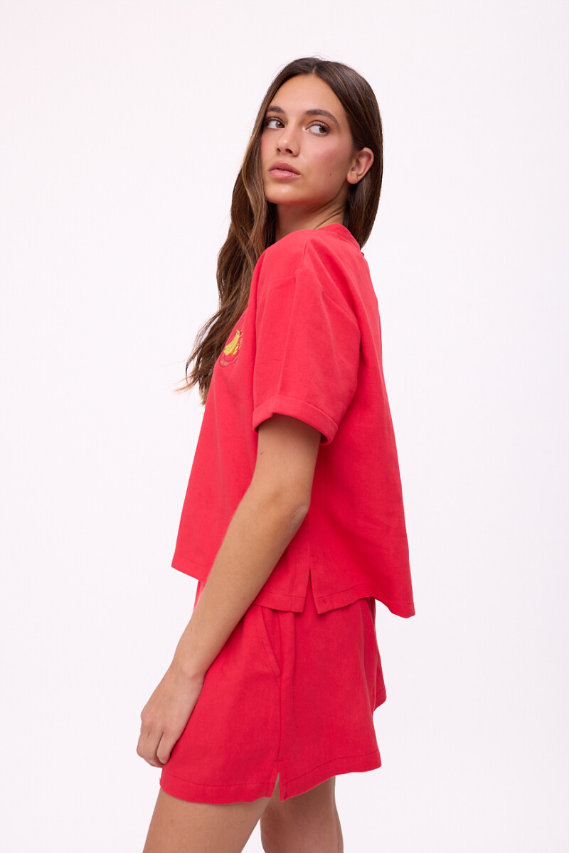 TSHIRT LA VERDULERIA Rojo