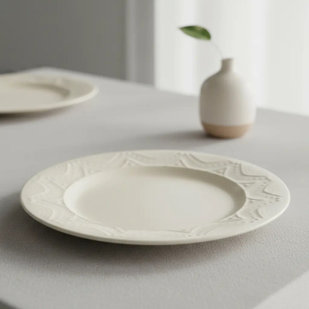 Plato postre Serena cream 20 cm OXFORD Plato postre Serena cream 20 cm OXFORD