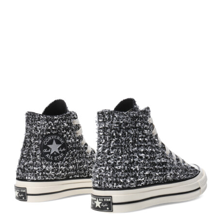 Championes Unisex Converse Chuck 70 Hi Negro - Plata