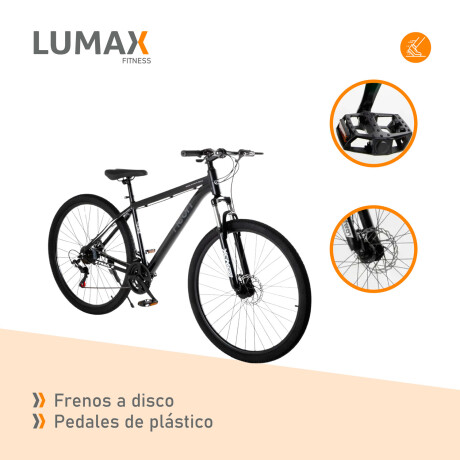 Bicicleta Montaña Bike Ruta R29 Freno Disco Acero Negro