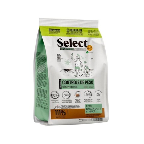 SELECT PERRO ADULTO RAZA MINI Y PEQUEÑA 2KG CONTOL DE PESO 2KG