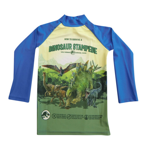 Remera UV Malla Infantil Jurassic World U