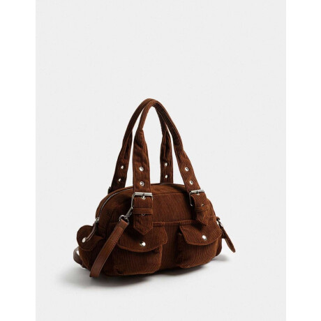Cartera Cartera Bowling Multipocket Chocolate Marron Chocolate