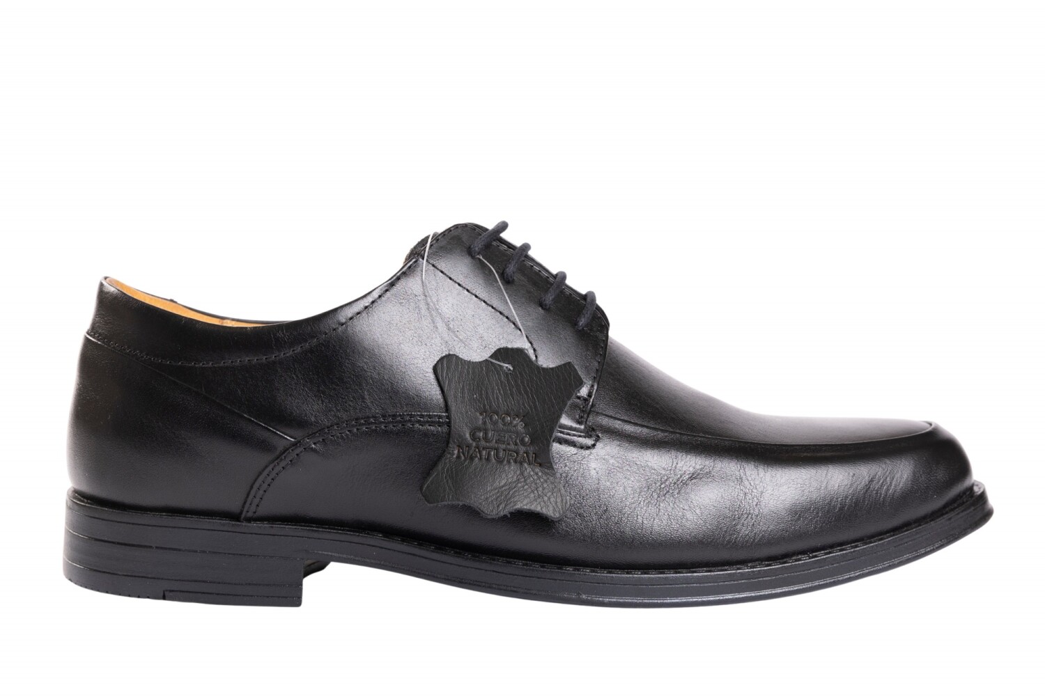 SNAKE CUERO VESTIR NEGRO — Vezzo Calzados