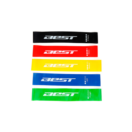 Set De Bandas De Resistencia Best Power Fitness Set De Bandas De Resistencia Best Power Fitness