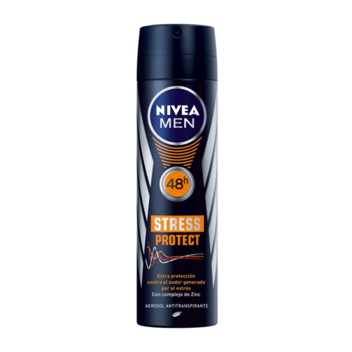 Desodorante en Aerosol Nivea Men Antitranspirante Stress Protect 150 ML 