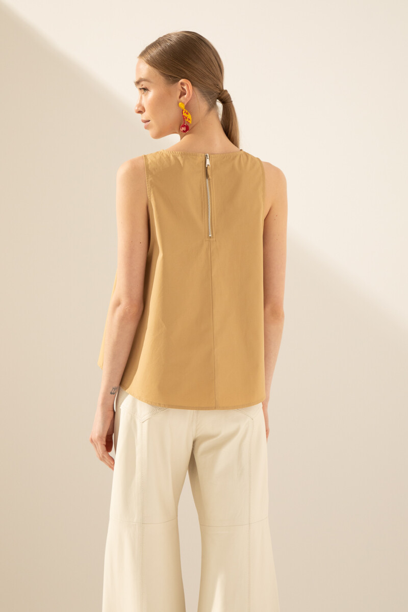 TOP JENNA Camel