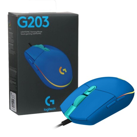 Mouse Logitech Rgb Lightsync G203 001