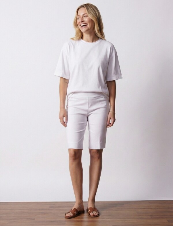 Bermuda Pull On BLANCO