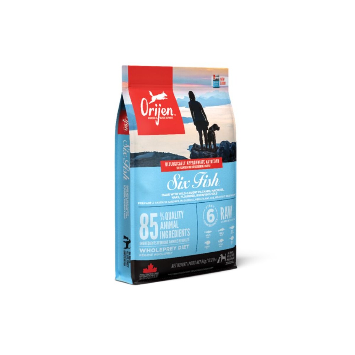 Orijen Six Fish Dog 10,7 kg (23,5 Lb) 