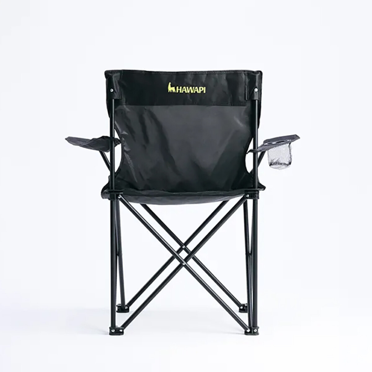 Silla Camping Hawapi Kaypi con Posa Vaso Negro Ub - NEGRO 