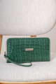 Billetera Roma Verde crocco
