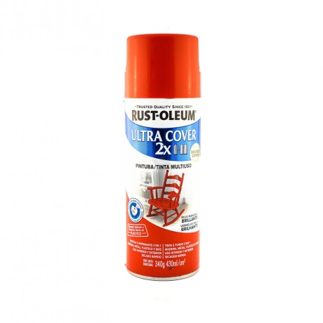 AEROSOL ULTRA COVER 2X ROJO-MANZANA BRILLANTE- 340GR N/A