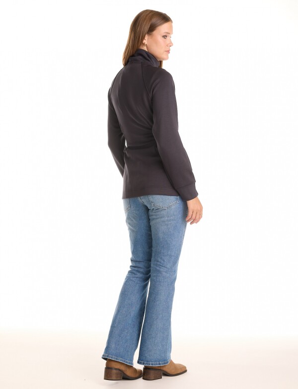 Chaqueta Scuba Cinto NEGRO