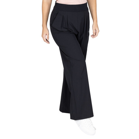 PANT FEM EVERLAST POLY/SPX WIDE TROUSER BK W6 NEGRO