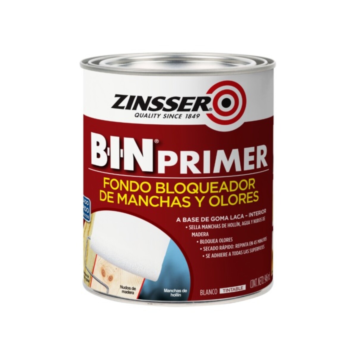 Fondo Bin base laca 946Ml Zinsser 