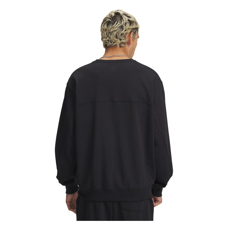 Buzo UA Rival LW Crew Hombre 6009347-001 Negro