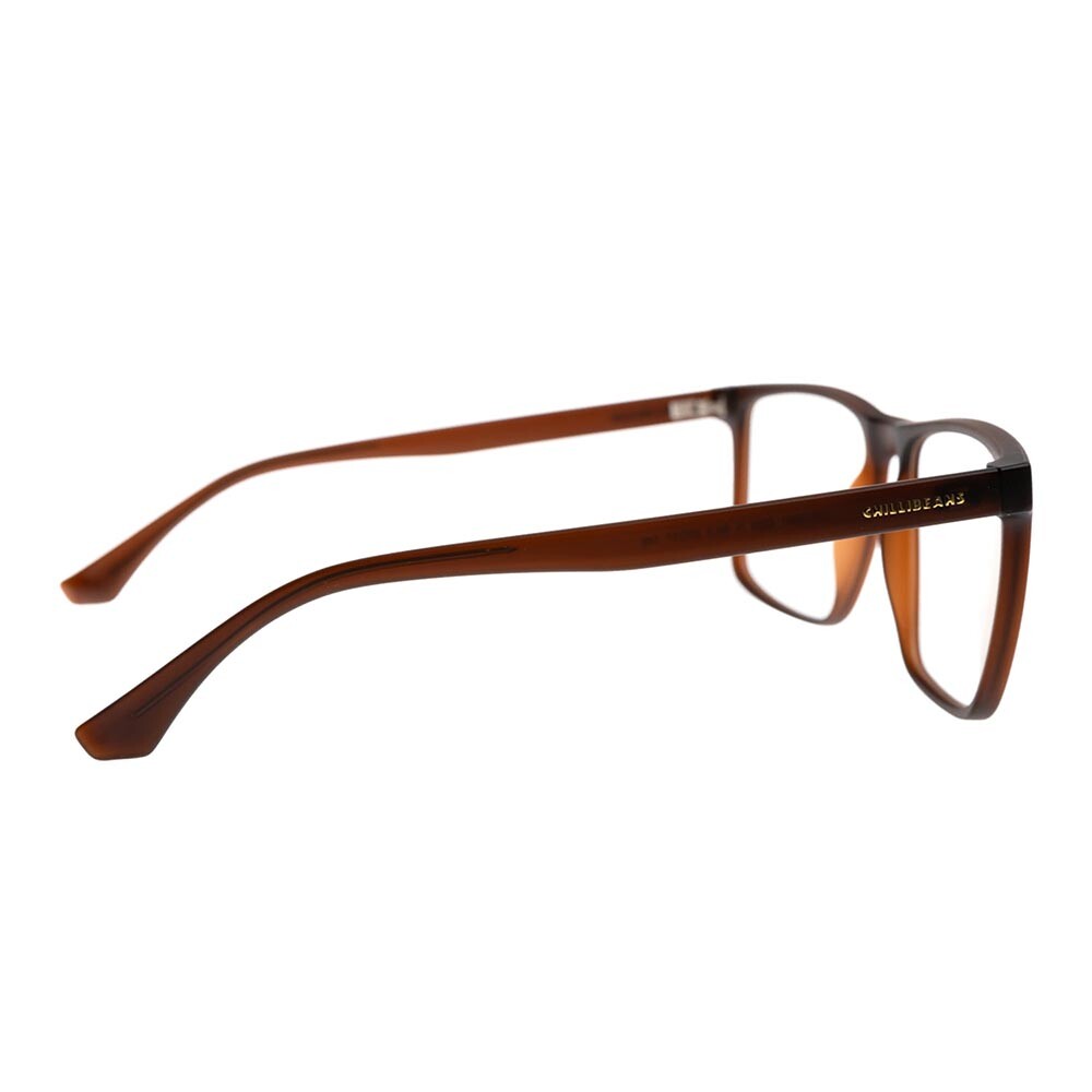 Lentes De Vista Chilli Beans Cuadrado Hombre Marrón/Marrón