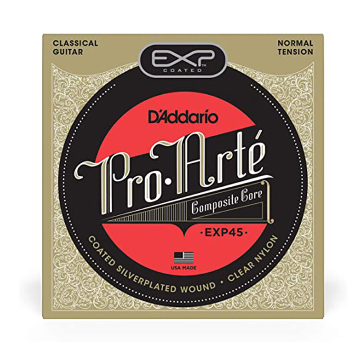 Encordado Clásica Daddario Exp45 Exp Coated Normal 