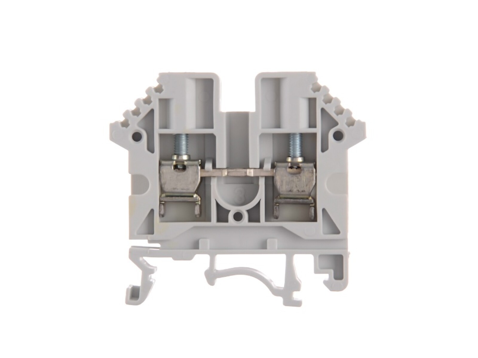 BORNE P/ RIEL DIN 4MM POLIAMIDA 