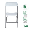 Set por 6 Silla Plastico Reforzada Plegable Eventos Jardin Set por 6 Silla Plastico Reforzada Plegable Eventos Jardin