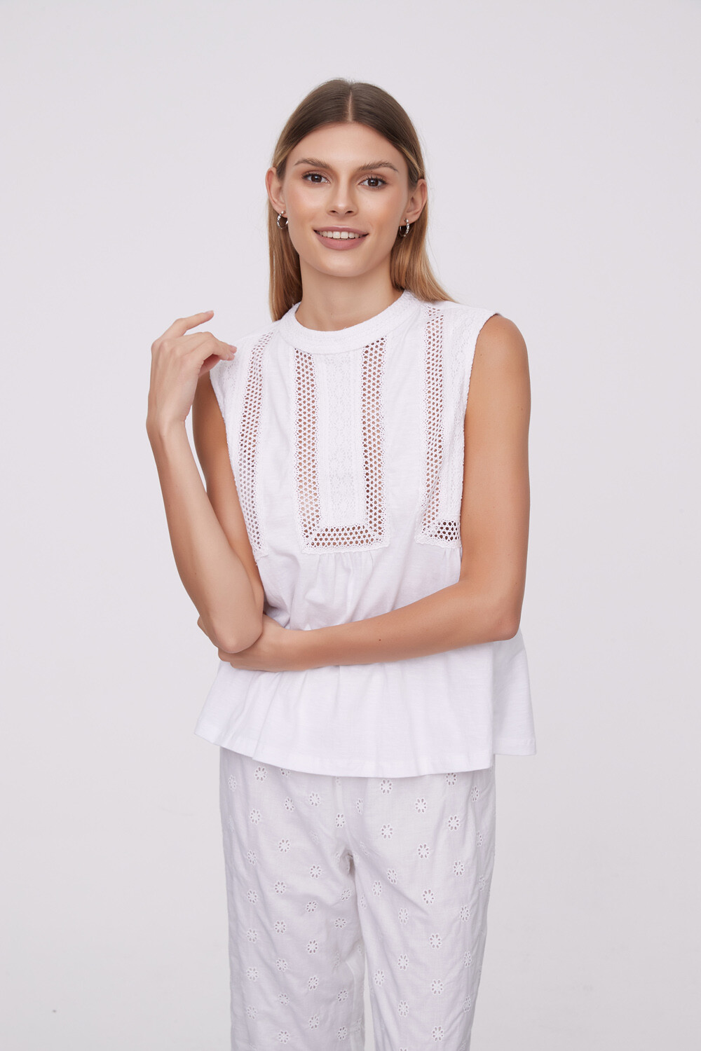 Musculosa Acipel Blanco