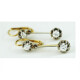 Caravanas Oro 18K Y Brillantes Caravanas Oro 18K Y Brillantes