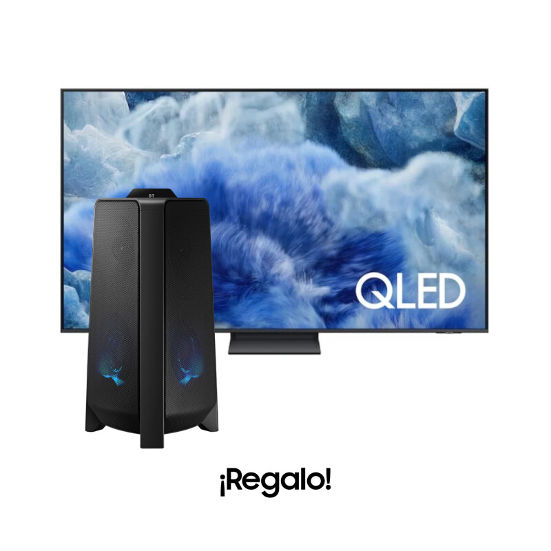 Smart TV 85¨ QLED 4K, Q8F, Vision AI, Smart TV (2025) + Sound Tower de regalo Smart TV 85¨ QLED 4K, Q8F, Vision AI, Smart TV (2025) + Sound Tower de regalo