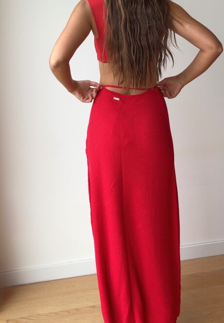 Falda Sicilia SS26 Red