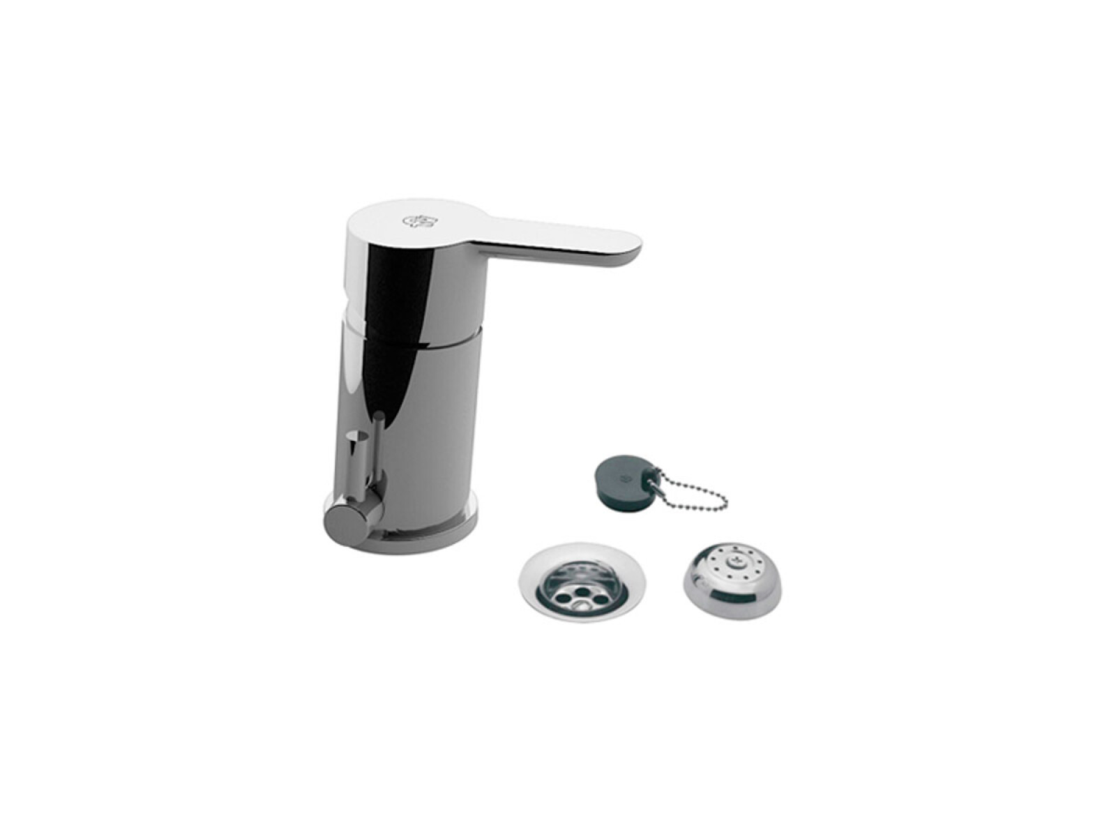 Griferia De Bidet Monocomando Linea Puelo Fv Cromo 