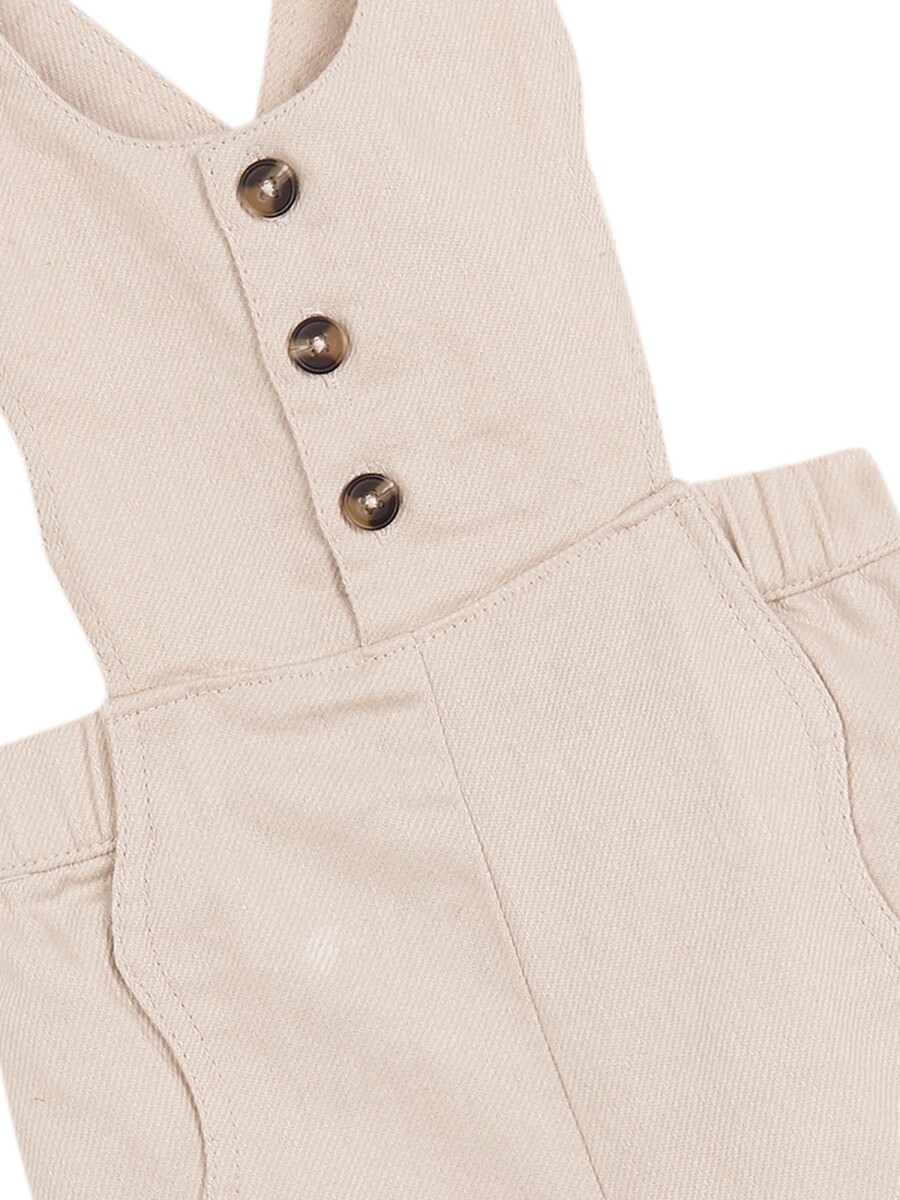 Peto Con Costuras Onduladas Piedra