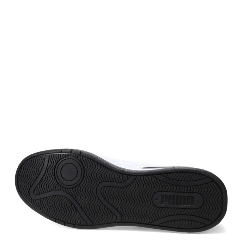 Championes de Hombre Puma Court Classic Clean Negro - Blanco