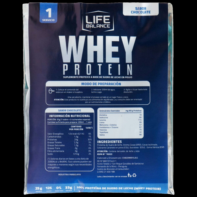 Proteina Life Balance 33G Chocolate SUP-052604 Proteina Life Balance 33G Chocolate SUP-052604