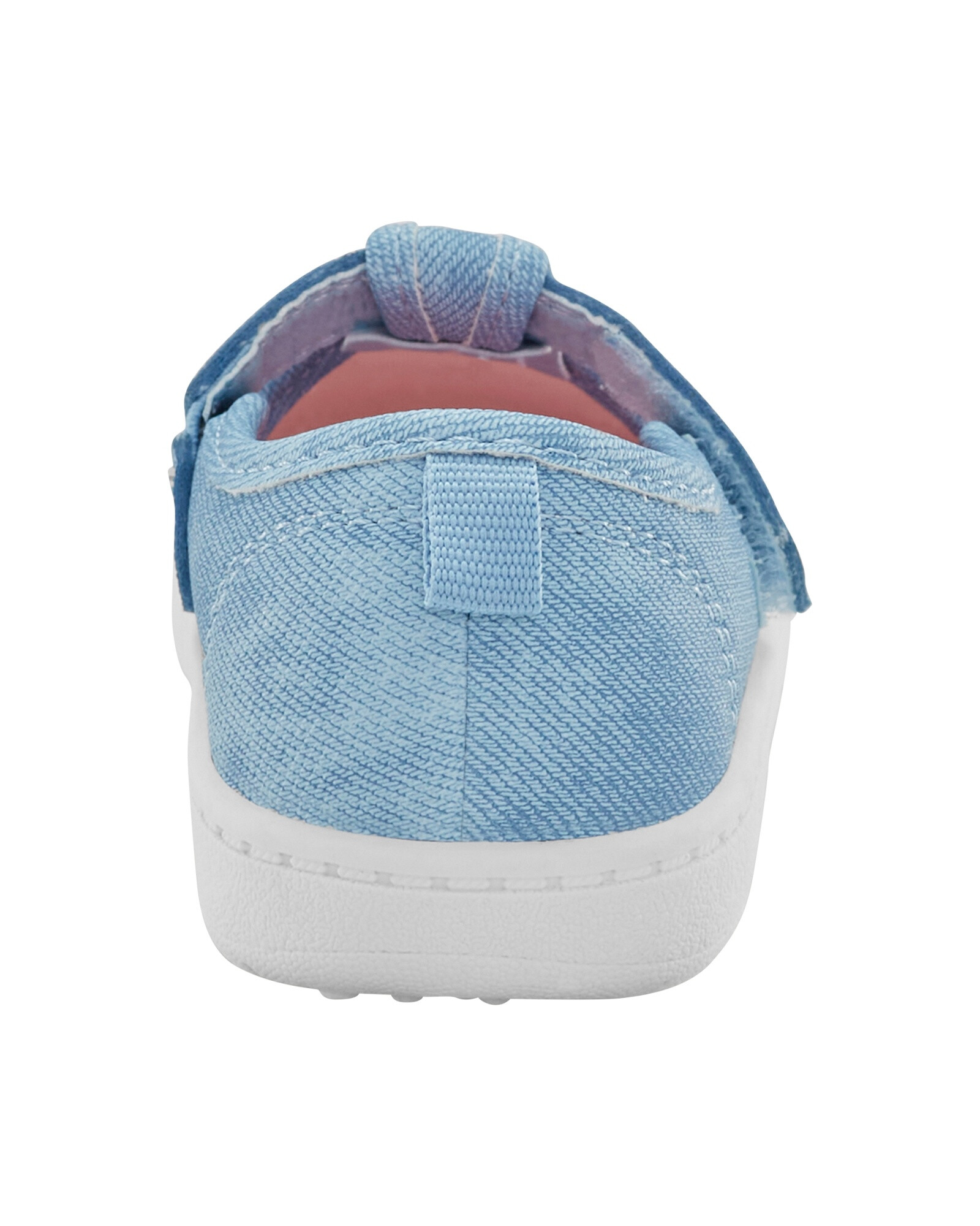 Championes denim, diseño floral Sin color