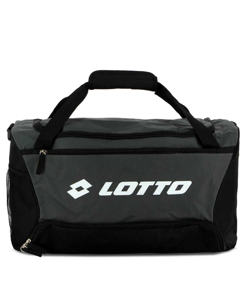 Bolso Deportivo Lotto Sport Bag - Negro/Gris 