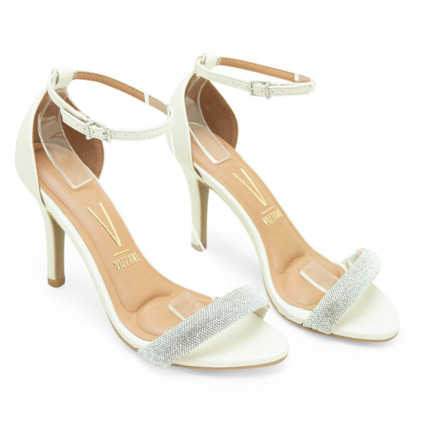 Zapatos Vizzano Taco alto de Mujer - 6249.1003-26580 Blanco-cristal