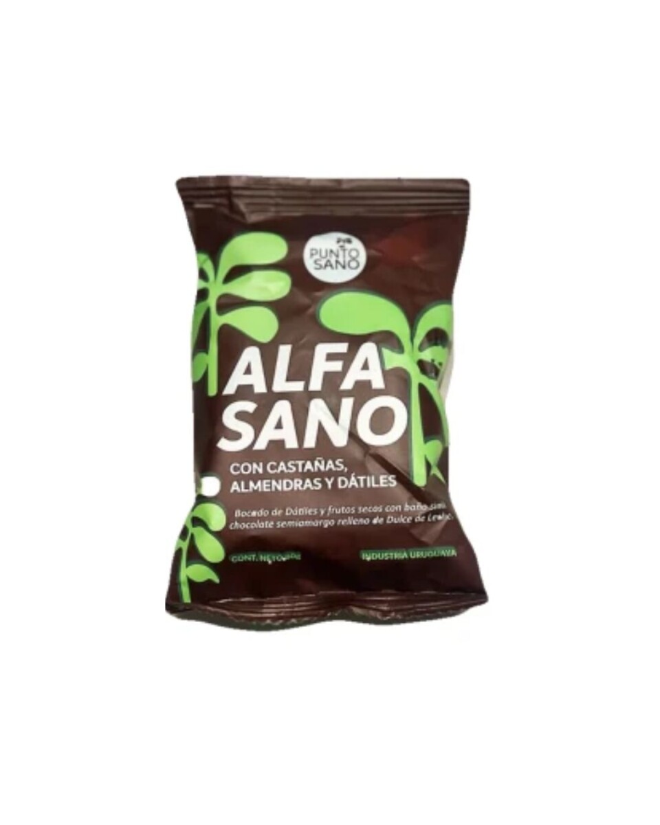 Alfajor Alfasano 85gr Caja x8 unidades - Chocolate Negro 