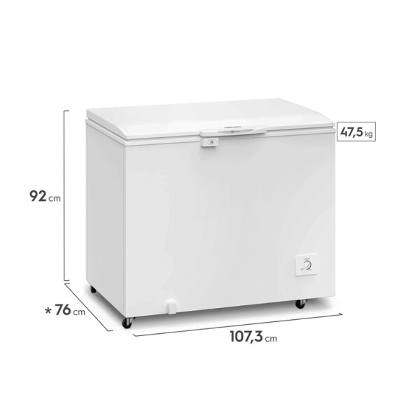 Freezer Horizontal Electrolux H330-wht 314l FREEZER HORIZONTAL ELECTROLUX 314L H330