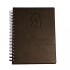 AGENDA ABEZETA 269 SETTIMANALE CON RULO TAPA MARRON OSCURO