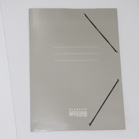 CARPETA PANCHROME CON ELASTICO 307 COLOR GRIS CARPETA PANCHROME CON ELASTICO 307 COLOR GRIS
