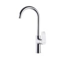 GRIFERIA DE COCINA MODELO NEW FLY COLOR CROMO RACOR 1/2" VERTICAL CONICO CAÑO CISNE RAMON SOLER Griferia De Cocina Modelo New Fly Color Cromo Racor 1/2" Vertical Conico Caño Cisne Ramon Soler