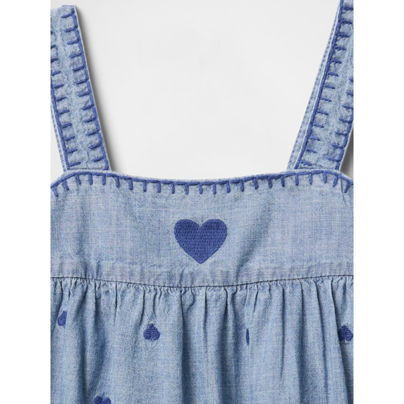 CHAMBRAY TANK X PANT SET LIGHT WASH