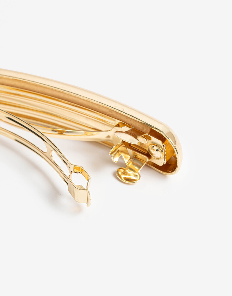 Hebillas Francesas Metal Hebilla Francesa De Metal Glossy. - Dorado