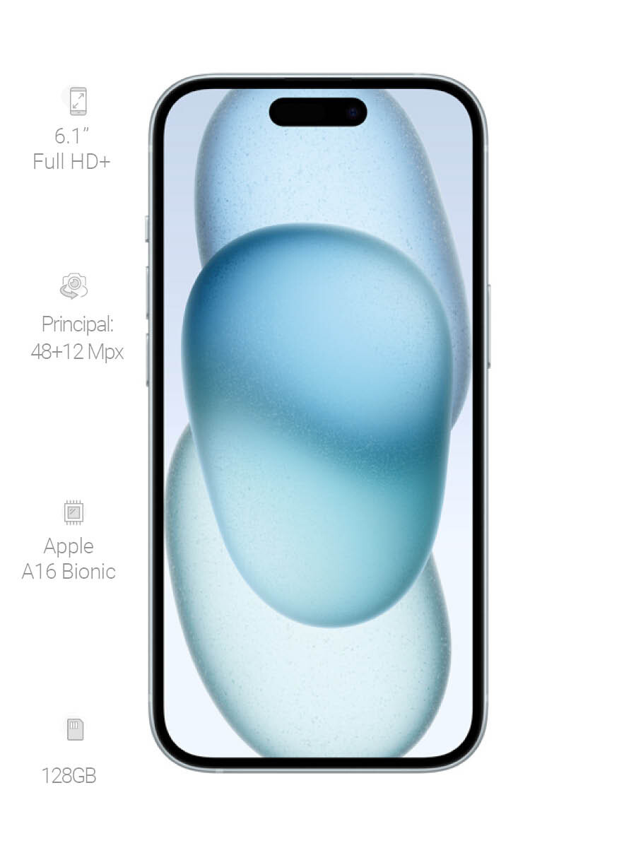 iPhone 15 128G Azul 