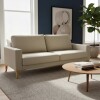 Sofa 3 Cuerpos - Tela Lavable - Color Beige Sofa 3 Cuerpos - Tela Lavable - Color Beige