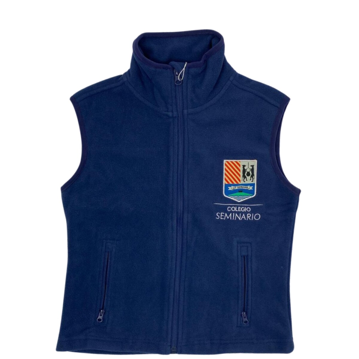 Chaleco Polar Colegio Seminario Dress navy